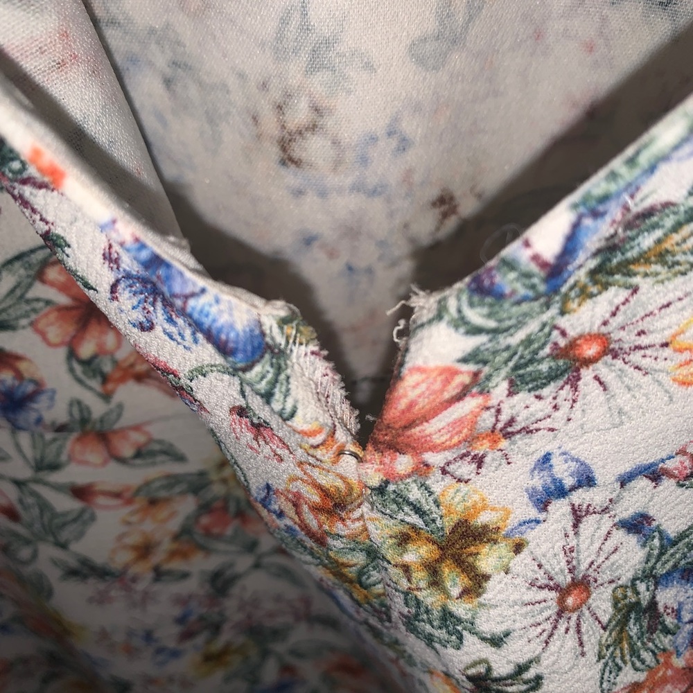 Zara floral shift dress L - Picture 4 of 6